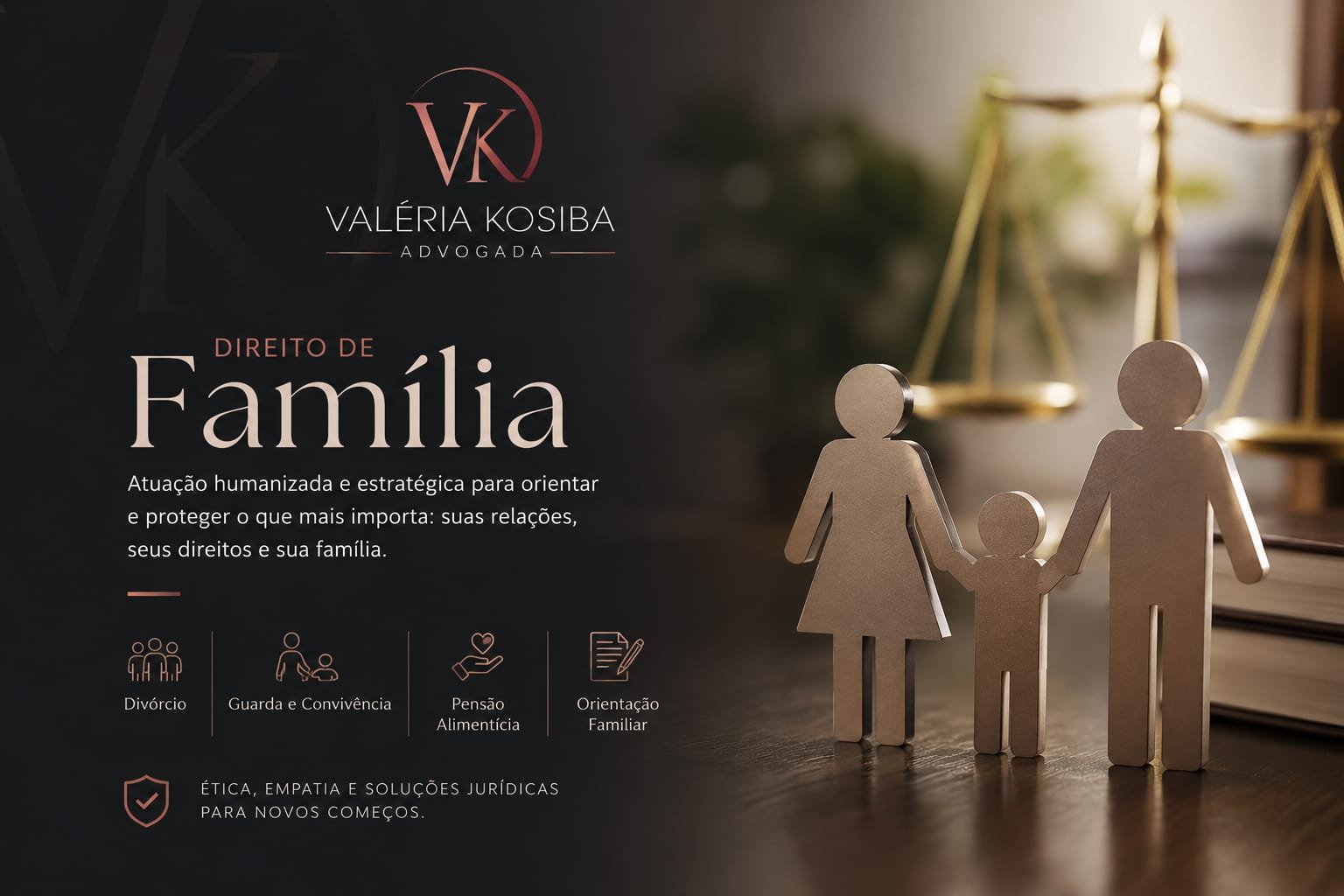 Advogada em atendimento voltado ao Direito de Família